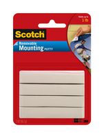 Scotch Brand 860 Adhesive Putty Removable, 2 oz, Multicolor