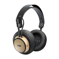 House of Marley Exodus Over-Ear Wireless Headphone 30-Hour Battery Life 50mm Hi Definition Drivers Premium Comfort Memory Foam Ear Cushions Onboard Mic & Remote Functionality Quick Charge
