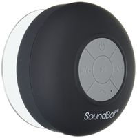 SoundBot SB510 HD Water Proof Bluetooth 3.0 Speaker, Mini Water Resistant Wireless Shower Speaker, Handsfree Portable Speakerphone with Built-in Mic