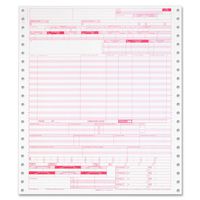 TOPS UB-04 Continuous Hospital Insurance Claim Form, 1 Part, 9.5 x 11 Inches, Removable Margins, 2500 Sheets per Carton, White (59770R)