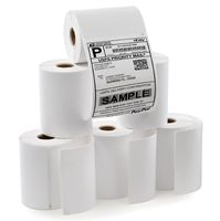 SJPACK 6 Rolls Dymo 4XL Labels 4" x 6" 1744907 Compatible Internet Postage Shipping Labels Compatible Labelwriter 4XL(6 Rolls - 220 Labels Per Roll)