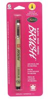 Sakura 38081 Pigma Blister Card Brush Pen, Black