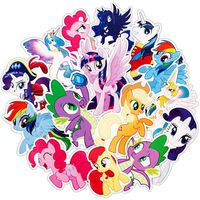 93 PCS Cartoon Anime Stickers for Girls Kids Teens, PVC Waterproof Stickers for Craft, Scrapbook, Water Bottle, Skateboard, Laptop, Notebook, Car, Bicycle, Luggage Decoration (MPL-11)