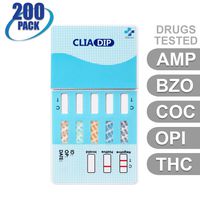 MiCare [200pk] - 5-Panel Urine Drug Test Card (AMP/BZO/COC/OPI/THC) #MI-WDOA-754