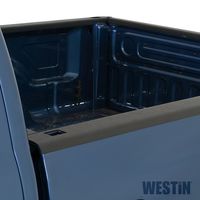 Wade 72-41151 Truck Bed Rail Caps Black Smooth Finish with Stake Holes for 1999-2007 Silverado & Sierra 1500 2500 (Classic only) with 6.5ft bed (Set of 2)