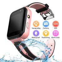 YENISEY Kids Waterproof Smart Watch, Children Phone IP67 Waterproof Smartwatch, Upgrade Touchscreen Smartwatchs, LBS Tracker SOS Anti-Lost Remote Camera Monitoring, Kids Smart Watches