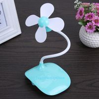 Portable Fan, 3 Speeds, Rechargeable Portable Mini USB fan with 2600mAh Power Bank and Flash light, Traveling,Fishing,Camping,Hiking, BBQ,Baby Stroller,Picnic,Biking,Boating (Flexible Blue)