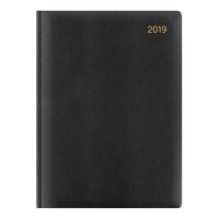 Letts 2019 Legacy Weekly Planner, Black, 8-1/4 x 5-7/8, English (C081219-2019)