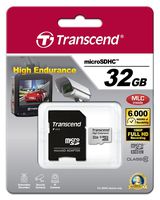 Transcend Information 32GB Micro Card with Adapter (TS32GUSDHC10V) (Renewed)