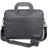 i-Tech Attache Waterproof Laptop Bag Shoulder Messenger Bag Case Sleeve Business Bag Soft Briefcase for Men Women 12.9 inch iPad Pro, 13.3 inch MacBook Pro, and 14 inch Laptops and Tablet Computers