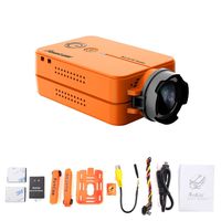 Runcam Camera FPV Drone And Remote Control Camcorder, Orange