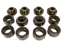 Prothane 7-108-BL Black Body and Standard Cab Mount Bushing Kit - 12 Piece