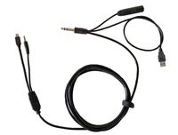 flitecordr (10 feet) - Aircraft Cockpit Audio ATC Intercom Recording Cable for GoPro Hero 3, Hero 3+, Hero 4 and Smartphones