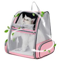 Texsens Innovative Traveler Bubble Backpack Pet Carriers for Cats and Dogs