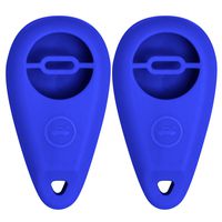 Keyless2Go New Silicone Cover Protective Case for Remote Key Fobs with FCC CWTWB1U819 - Blue - (2 Pack)