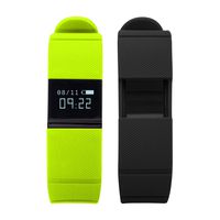 iTouch iFitness Activity Tracker with Lime Green Strap and Bonus Black Strap