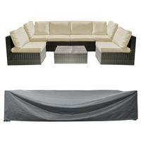Patio Furniture Covers Sectional Waterproof Outdoor Furniture Set Covers Large Loveseat Covers Waterproof Heavy Duty 126" L x 64" W x 29" H