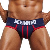 AIMTOPPY Mens Sexy Underwear Shorts Men Boxers Soft Underpants (L, Black A)