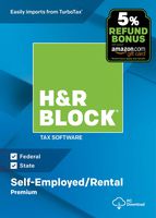 H&R Block Tax Software Premium 2018 with 5% Refund Bonus Offer [Amazon Exclusive] [PC Download]
