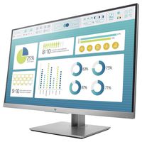 HP EliteDisplay 27-Inch Screen LED-Lit Monitor Black/Silver (1FH50AA#ABA)