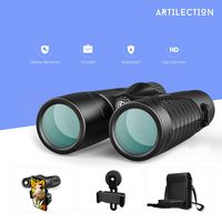 Artilection 12x42 Binoculars for Adults Waterproof IPX7, Professional Compact HD Binoculars for Bird Watching, Hunting, Travel, Sightseeing, Star Gazing and Concerts with BAK4 Prism FMC Lens