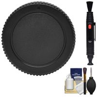 Dot Line Body Cap for Olympus/Panasonic Micro Four Thirds with Lens Brush Pen + Cleaning Kit
