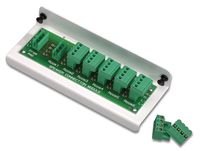 Leviton 48211-6A 1x6 Passive Audio Module (for Use with Impedance Matched Volume Controls SGVSM), White