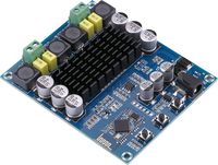 Bluetooth Amplifier Board, Yeeco Dual Channel 120W+120W Bluetooth 4.0 Amplifier Board DC 12-24V 15V Wireless Digital Power Bluetooth Audio AMP Receiver Module for Audio System DIY Speakers