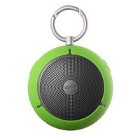 Edifier MP100 Portable Bluetooth Speaker - Wireless Splash/Dust Proof Boombox with microSD Card for Hiking Camping and Outdoors Activities - Green