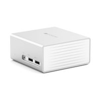 Satechi Aluminum Mini Universal USB 3.0 Docking Station with Dual Video Outputs - 4K HDMI and DVI, Gigabit Ethernet, 3.5mm AUX Audio Port, 4 USB 3.0 Ports - Compatible with Windows 10/8.1/8/7 (Silver)