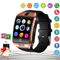 Smart Watch for Android Phones with Camera SIM Card Slot Touch Screen Unlocked Phones Watch Waterproof Smart Watch Fitness Tracker Compatible for Android iOS Smartphones Samsung Huawei for Men Women