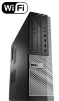 Dell Optiplex 990 SFF Desktop Computer with SSD - Intel Core i5-2400 3.10GHz 8GB DDR3 RAM 128GB SSD DVD Windows 10 Professional (Renewed)