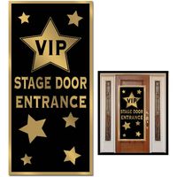 VIP Stage Door Entrance Door Cover Party Accessory (1 count) (1/Pkg)
