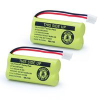 QBLPOWER 2.4V Rechargeable Battery Compatible with AT&T Vtech Phones BT18433 BT184342 BT28433 BT284342 BT-8300 BATT-6010 BT1011 BT1018 BT1022 BT1031 89-1326-00-00/89-1330-01-00/CPH-515D(Pack of 2)