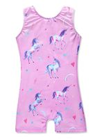 dance unitards unicorn leotards for girls 6-7 years old gymnastics