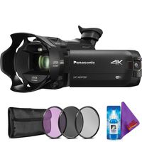 Panasonic HC-WXF991K 4K Ultra HD Camcorder with Twin Camera + Creative Filter Kit