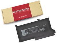 United Power DJ1J0 Battery for Dell Latitude 7280 Latitude 7290 Latitude 7380 Latitude 7390 Latitude 7480 Latitude 7490 11.4V 42Wh 3 Cell