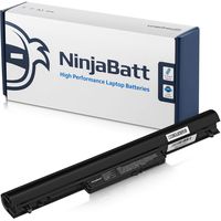 NinjaBatt Laptop Battery for HP Pavilion Sleekbook VK04 695192-001 694864-851 HSTNN-YB4D TPN-Q113 TPN-Q114 H4Q45AA Pavilion SleekBook 14-b000 15-b000 - High Performance [4 Cells/2200mAh/32Wh]