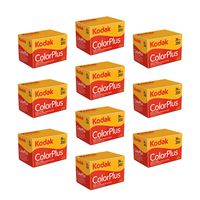 Kodak colorplus 200 asa 36 exposure, (10 Rolls) Pack of 1