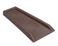 Lake Lite HG-31110 Diamond Rain-Run Downspout Splashblock, Brown