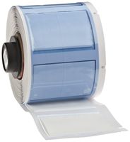 Brady PSPT-750-175-WT TLS 2200 and TLS PC Link 1.765" Width x 1.25" Height, B-342 Heat-Shrink Polyolefin, Matte Finish White PermaSleeve Wire Marker Sleeves (100 per Roll)