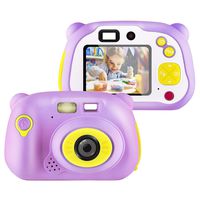 [32GB Memory Card Include] Kids Camera, Kids Digital Camera 12 Megapixel WiFi Kids Digital Camera for Boys Girls Gifts (Pink)