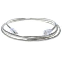 Panduit UTPSP7Y Category-6 8-Conductor Strain Relief Clear Boot Patch Cord, 7-Feet, Off White