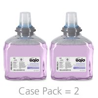 GOJO Premium Foam Handwash with Skin Conditioners, Cranberry Scent, EcoLogo Certified, 1200 mL Foam Hand Soap Refill for GOJO TFX Touch-Free Dispenser (Pack of 2) - 5361-02