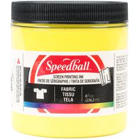 Speedball Art Products Fabric Screen Printing Ink, 8 fl. oz, Process Yellow