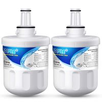 ICEPURE DA29-00003G Refrigerator Water Filter Replacement For Samsung DA29-00003G, DA29-00003B, HAFCU1, DA29-00003A Advanced Series, RWF1100A, 2PACK