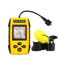 Venterior Handheld Fish Finder, Portable Fishfinder Fish Depth Finder with Sonar Sensor Transducer and LCD Display