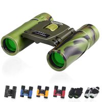 Kissarex Adults Compact Travel Binoculars: 8x21&10x25 Mini Pocket Small Size Lightweight Best Outdoor Theatre Tactical Hiking Kids Concert Sports Camping Low-Light Night Vision Waterproof EasyFolding