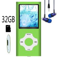 MP3 Player / MP4 Player, MP3 Music Player, Mini USB Port 32GB Memory Slim Classic Digital LCD 1.82'' Screen MP3 Music/Audio/Media Player with FM Radio, Voice Record
