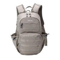 JINFIRE Military Tactical Backpack Molle Bag Backpacks Assault Pack Army Rucksacks for Hiking, Camping, Trekking, 17.5L, Seneca Rock